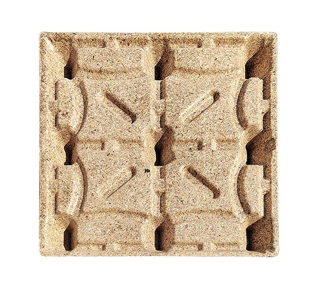 Pálete de madeira comprimida 1100×1100